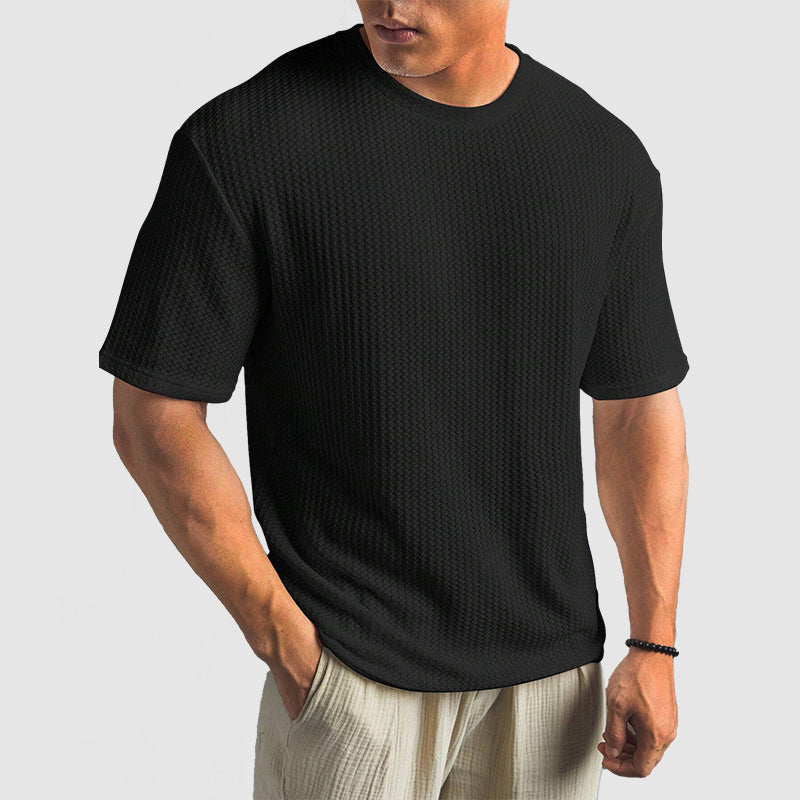 T-Shirt en Mesh - Vormbehoud