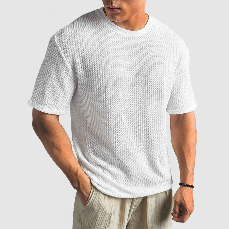 T-Shirt en Mesh - Vormbehoud
