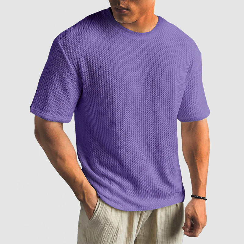 T-Shirt en Mesh - Vormbehoud