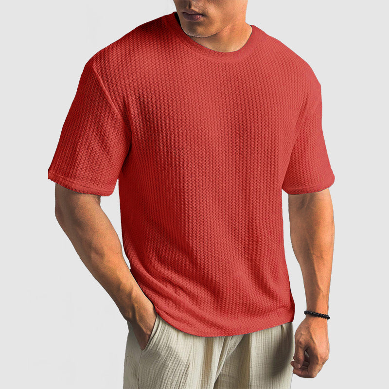 T-Shirt en Mesh - Vormbehoud