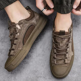 Stedelijke leren schoenen