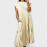 Zairelle – Elegante Plisseekleed
