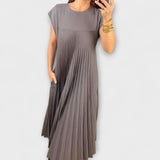 Zairelle – Elegante Plisseekleed