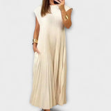 Zairelle – Elegante Plisseekleed