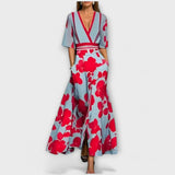 Elise - Elegante gebloemde jurk