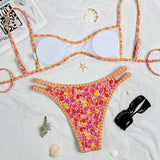 Carlijn | Bikini met Contrasterende Bies