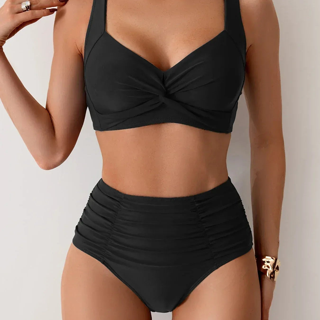 Esther | Corrigerende Bikini met Hoge Taille