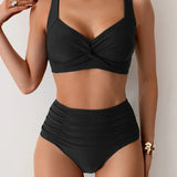 Esther | Corrigerende Bikini met Hoge Taille
