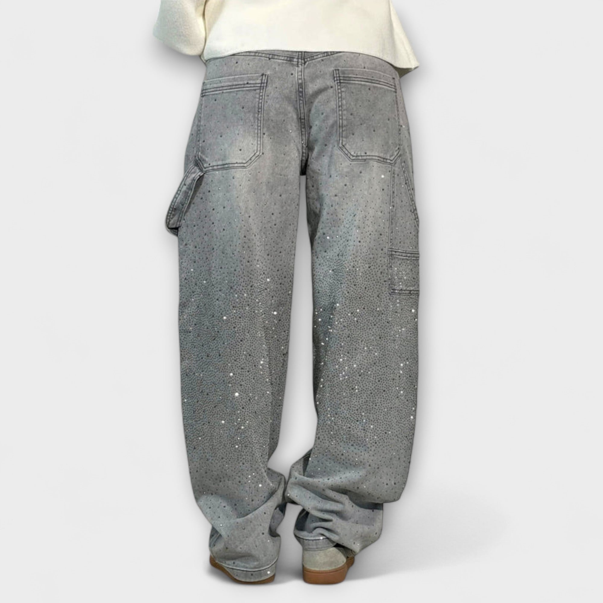 Fable - Shine Denim Jeans in Balloon Carpenter Stijl