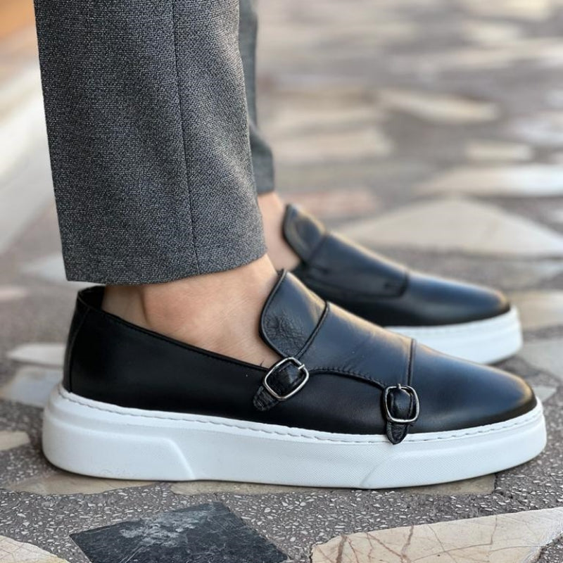 Leren Slip-On Mocassins