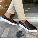Leren Slip-On Mocassins
