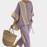 Lorena - Boho-Linnen- en Bamboeset