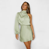 Mara - Mini-jurk met Drapering
