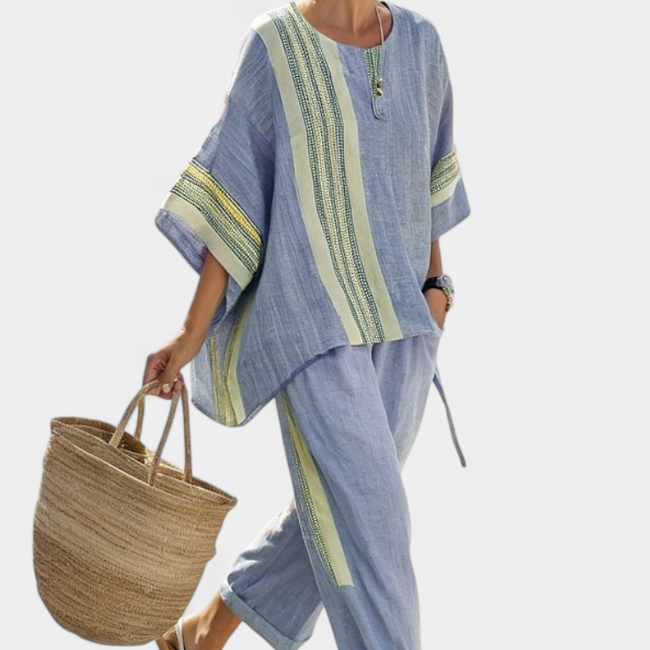 Lorena - Boho-Linnen- en Bamboeset