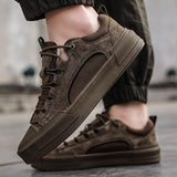 Stedelijke leren schoenen