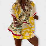 Filipa - Korte Luipaard-Chic-Set