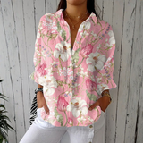 Nicole - Elegante Bloemenblouse