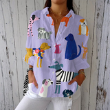Helena - Blouse Lichtheid Hondenliefhebber