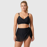 Hanne | Hoge Taille Bikini met Mesh Rokje