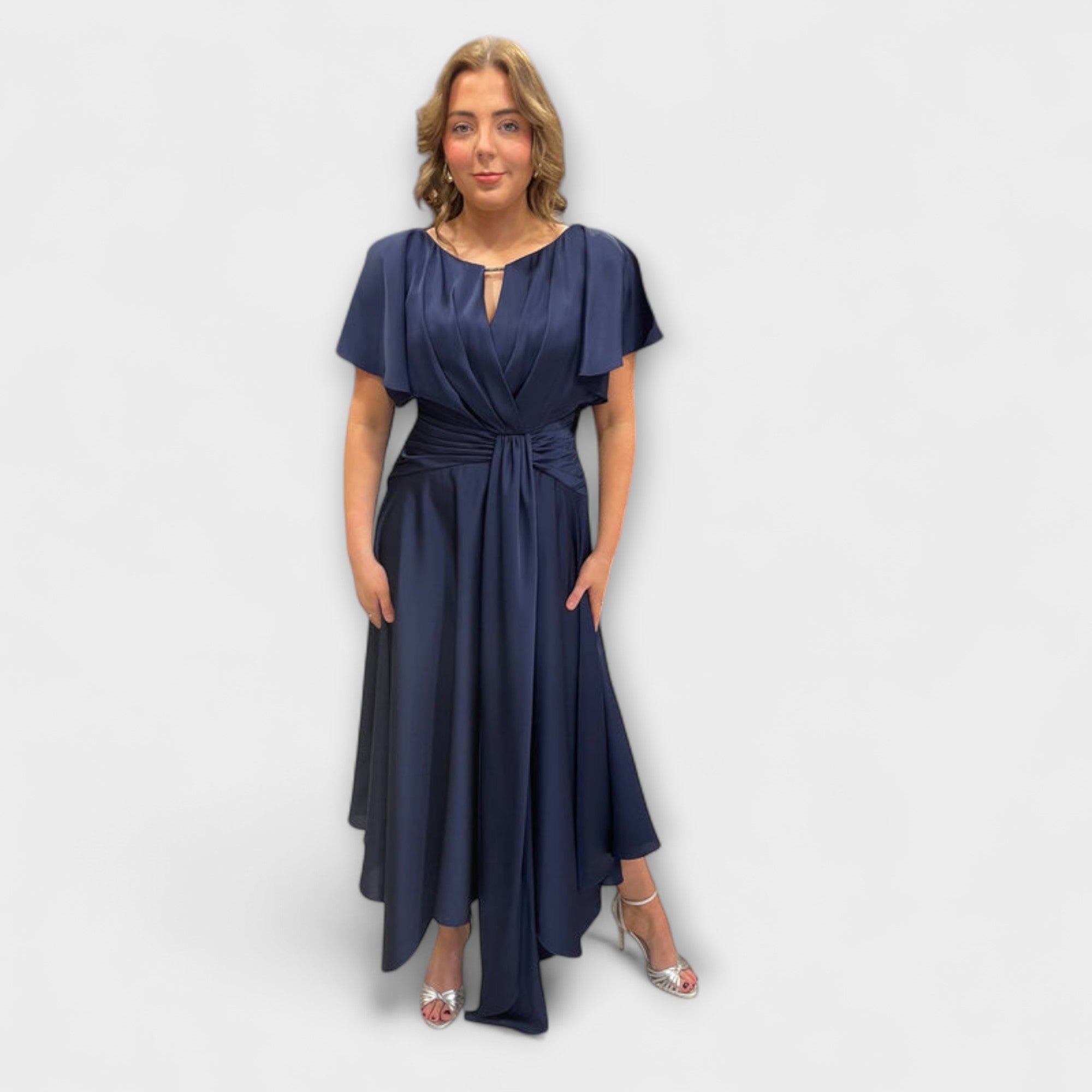 Anni – Maisonel Drapiert Rockkleid