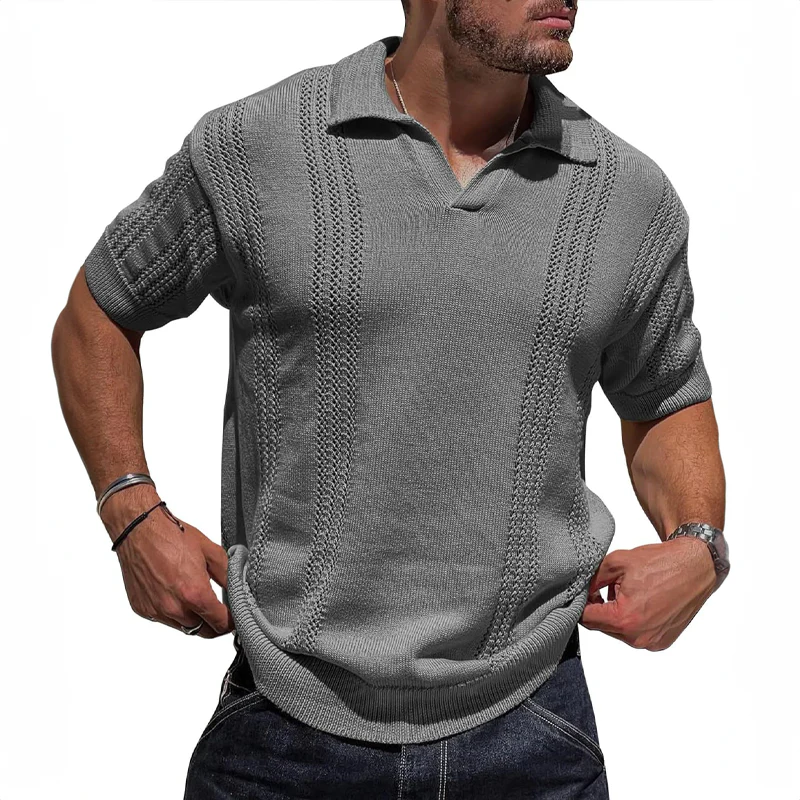 Polo Shirt - Mengsel van Ademend Mesh