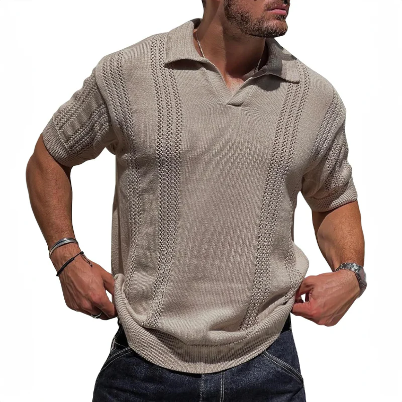 Polo Shirt - Mengsel van Ademend Mesh
