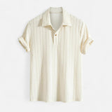 Polo Shirt - Jacquard Knit Collar