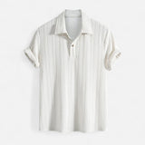 Polo Shirt - Jacquard Knit Collar