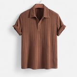Polo Shirt - Jacquard Knit Collar