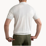 Polo - Gemêleerd Textuur Jacquard