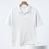 Polo Shirt - Gebreid met Stretch