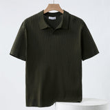 Polo Shirt - Gebreid met Stretch