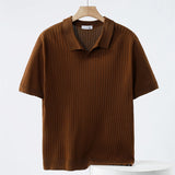 Polo Shirt - Gebreid met Stretch