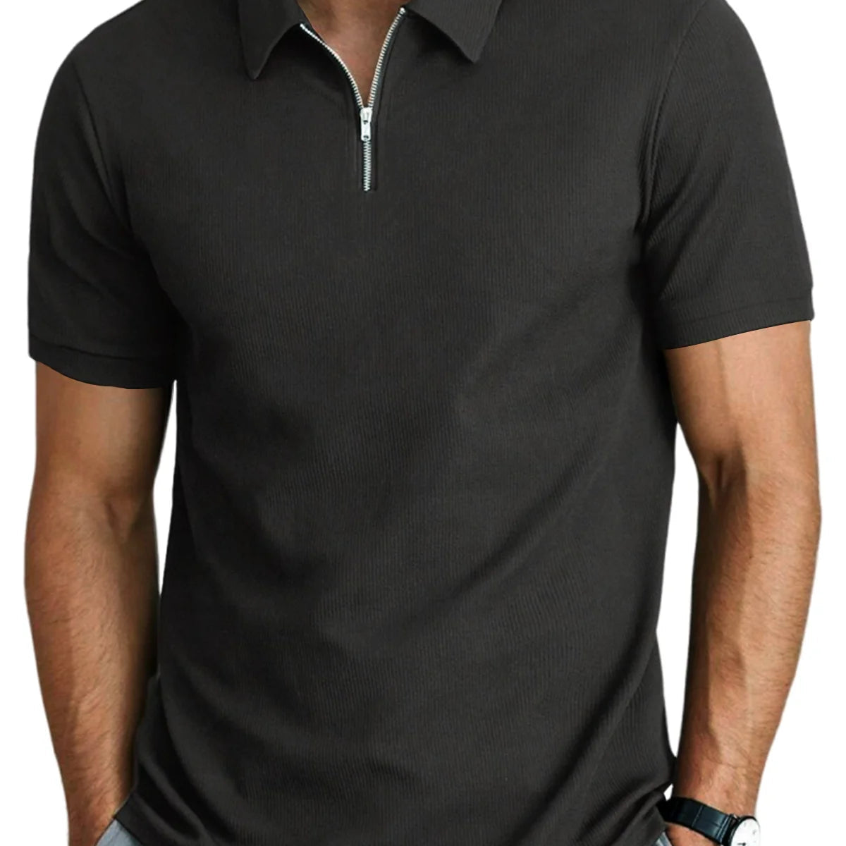 Polo Shirt - Licht Gemêleerd Ontspannen