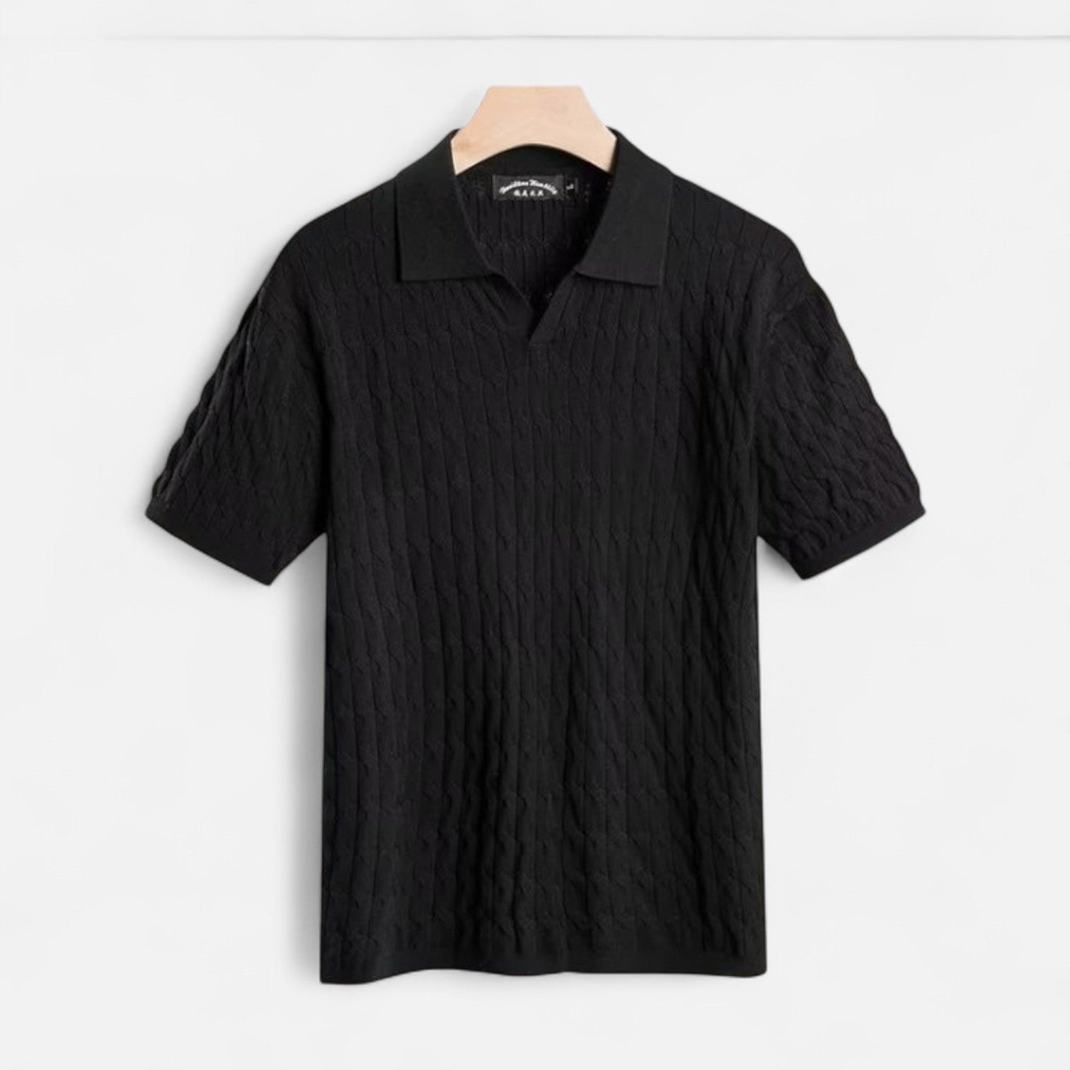 Polo Shirt - Gemengde Piqué Textuur