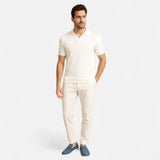 Polo Shirt - Gemengde Piqué Textuur