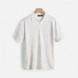 Polo Shirt - Gemengde Piqué Textuur
