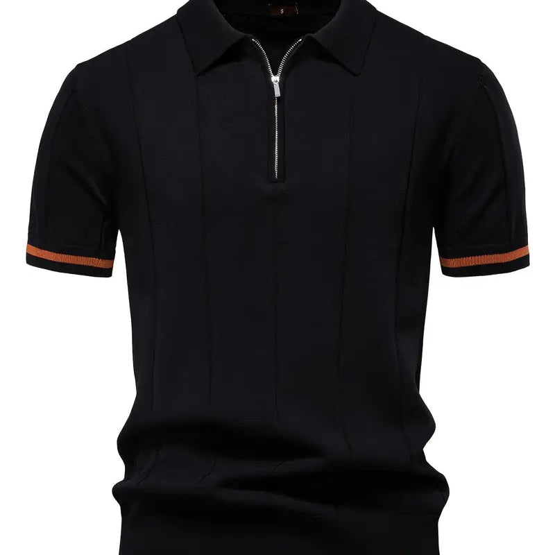 Polo Shirt - Mengsel Polyester Slim