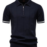 Polo Shirt - Mengsel Polyester Slim