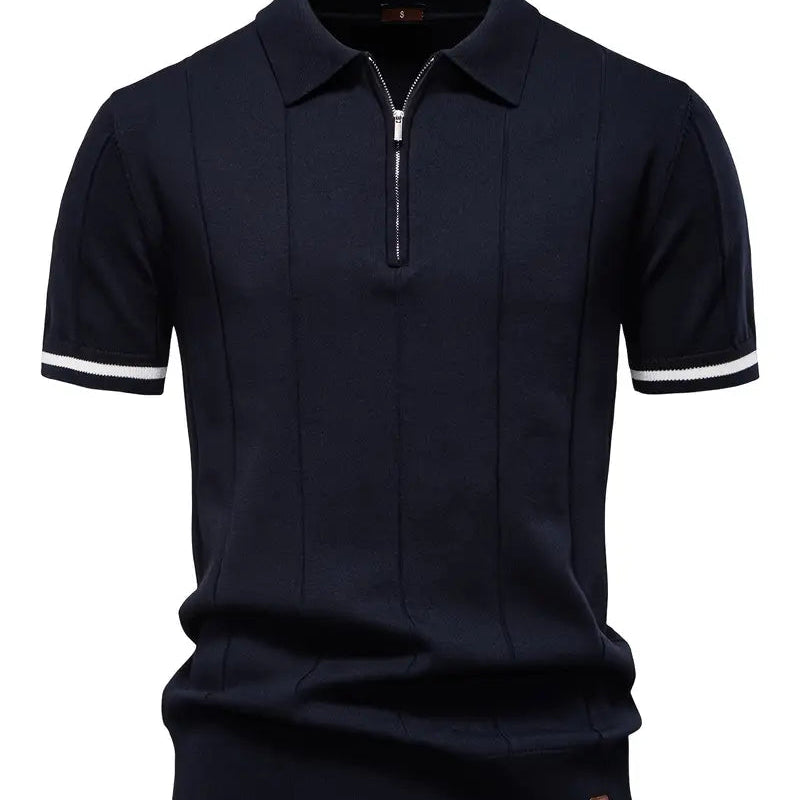 Polo Shirt - Mengsel Polyester Slim