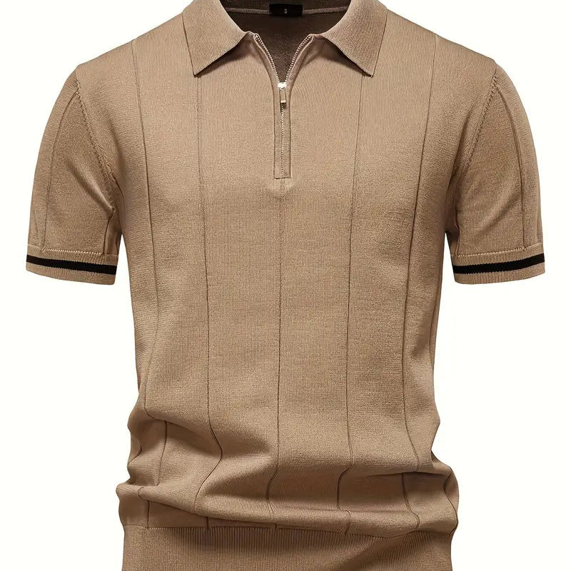 Polo Shirt - Mengsel Polyester Slim