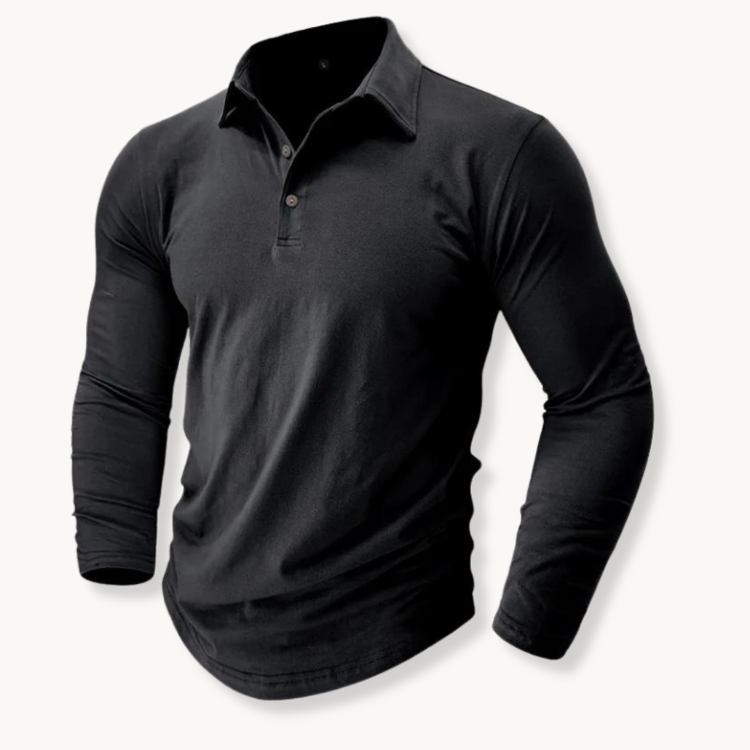 Polo Shirt - Zachte Gebreide Kraag