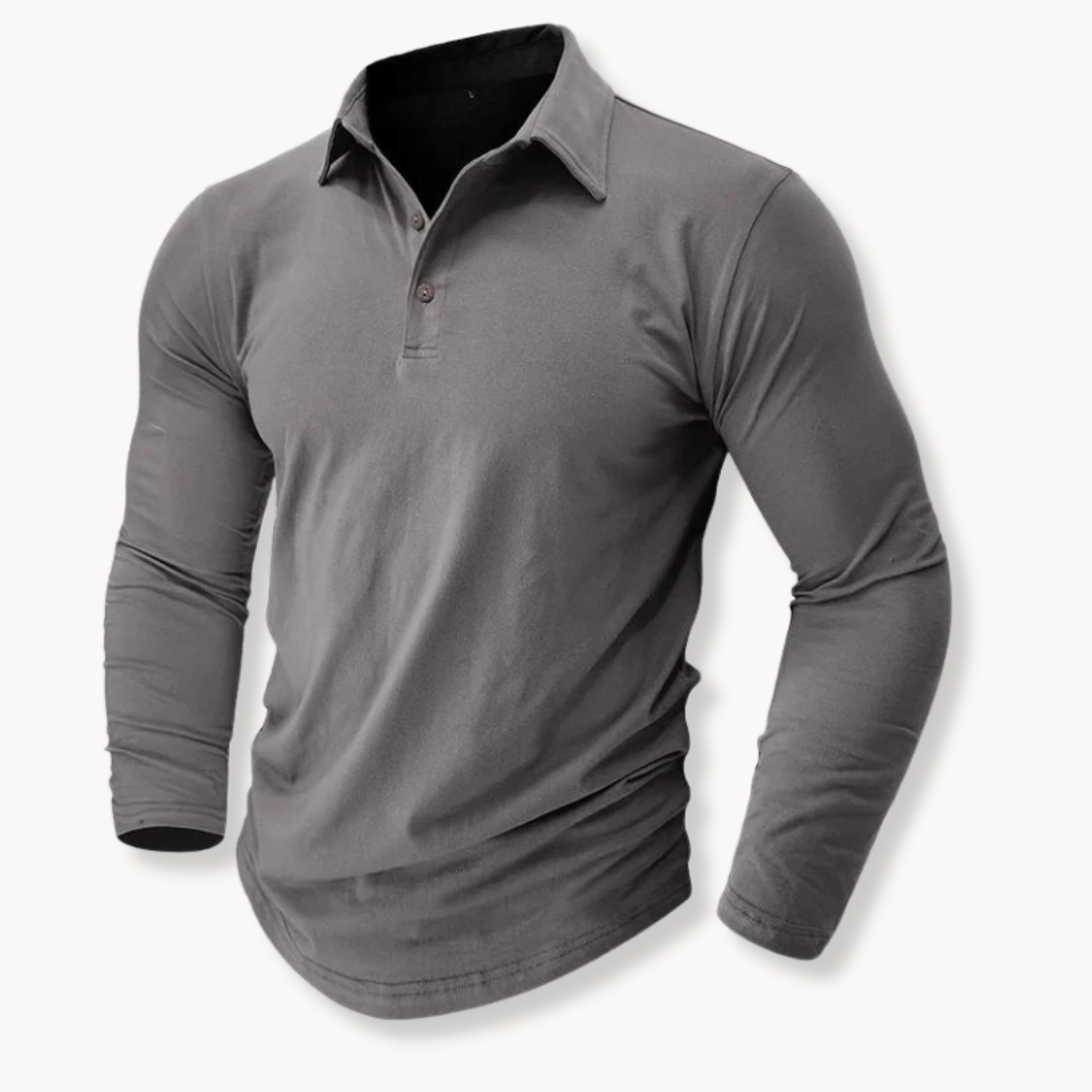 Polo Shirt - Zachte Gebreide Kraag