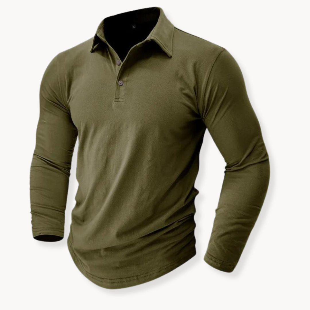Polo Shirt - Zachte Gebreide Kraag