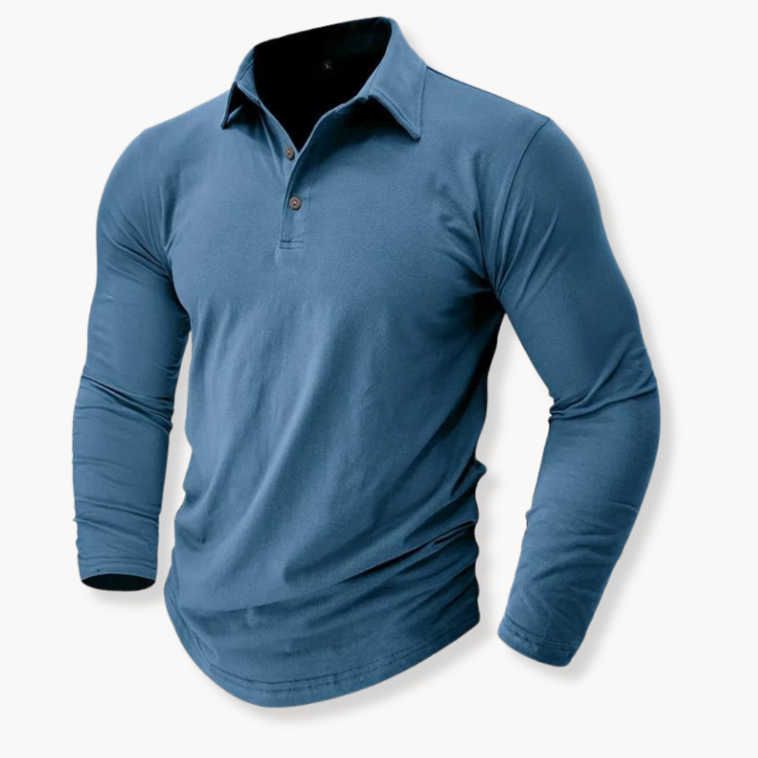 Polo Shirt - Zachte Gebreide Kraag