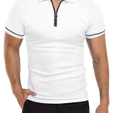 Polo Shirt - Kraag met Rits Ademend