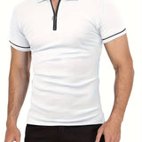 Polo Shirt - Kraag met Rits Ademend