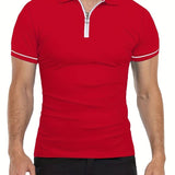 Polo Shirt - Kraag met Rits Ademend