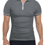 Polo Shirt - Kraag met Rits Ademend
