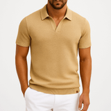 Polo Shirt van Polyester - Textuur